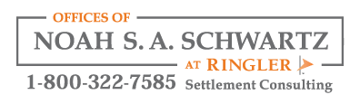Noah S. A. Schwarz at Ringler settlement consulting logo